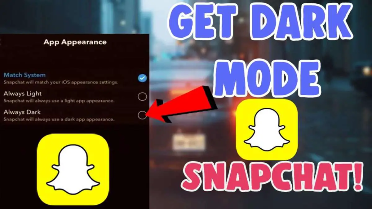 how-to-get-dark-mode-on-snapchat-without-app-appearance